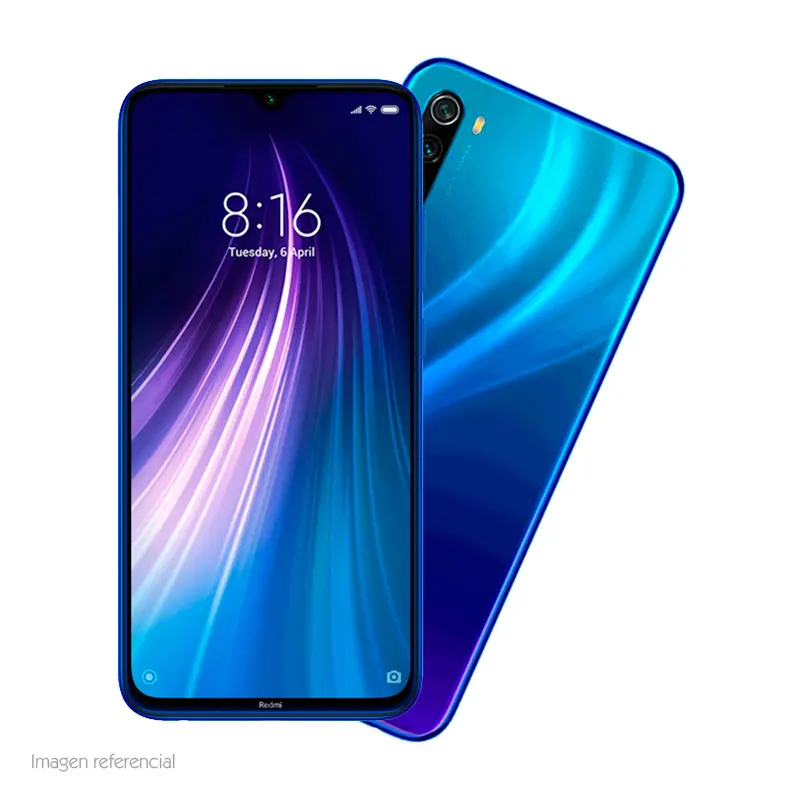 Imagen Xiaomi Redmi Note 8 | 6.3'' | 64GB | 4GB | F: 48+8+2+2MP P: 13MP